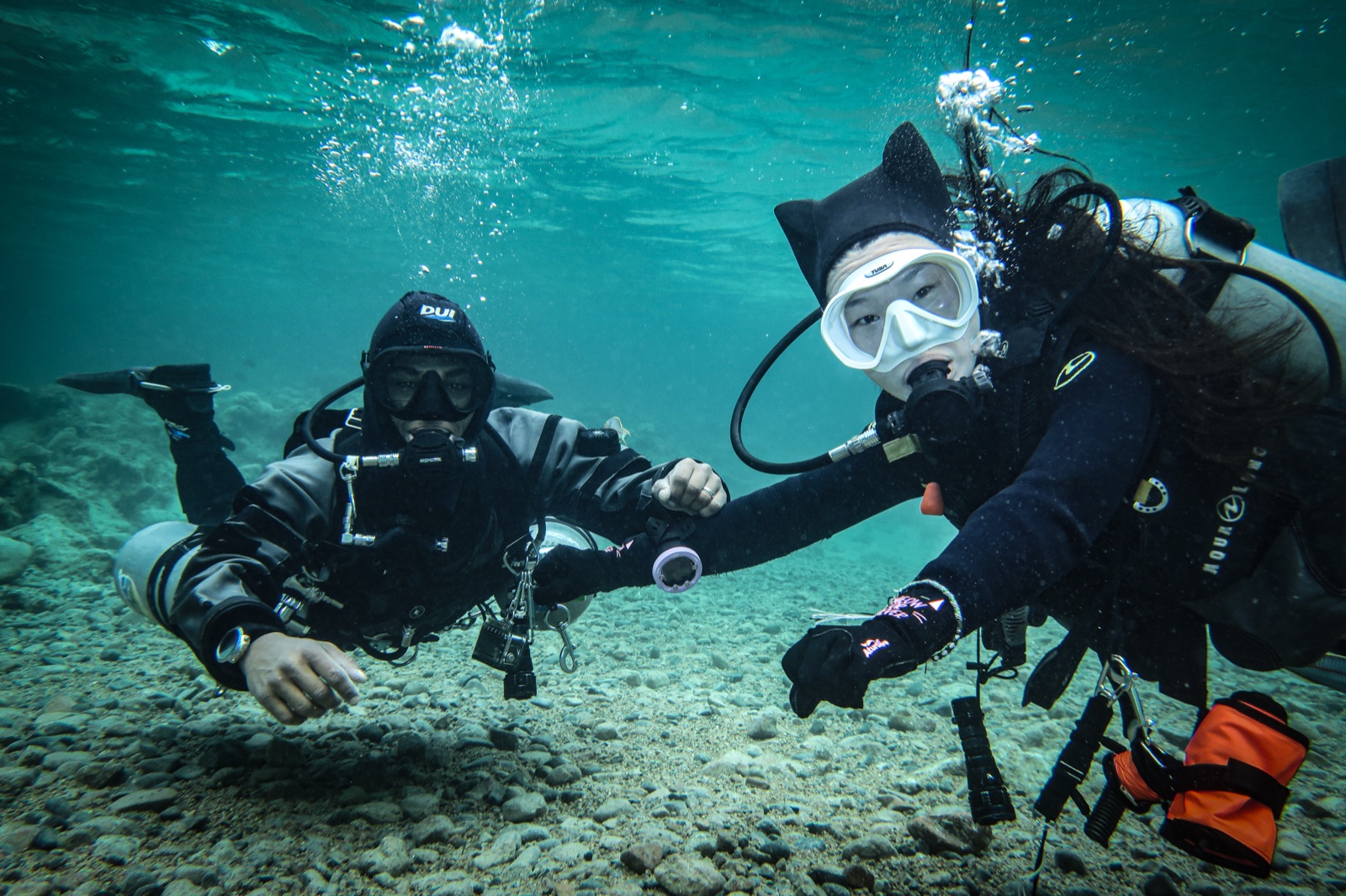 Scuba diving